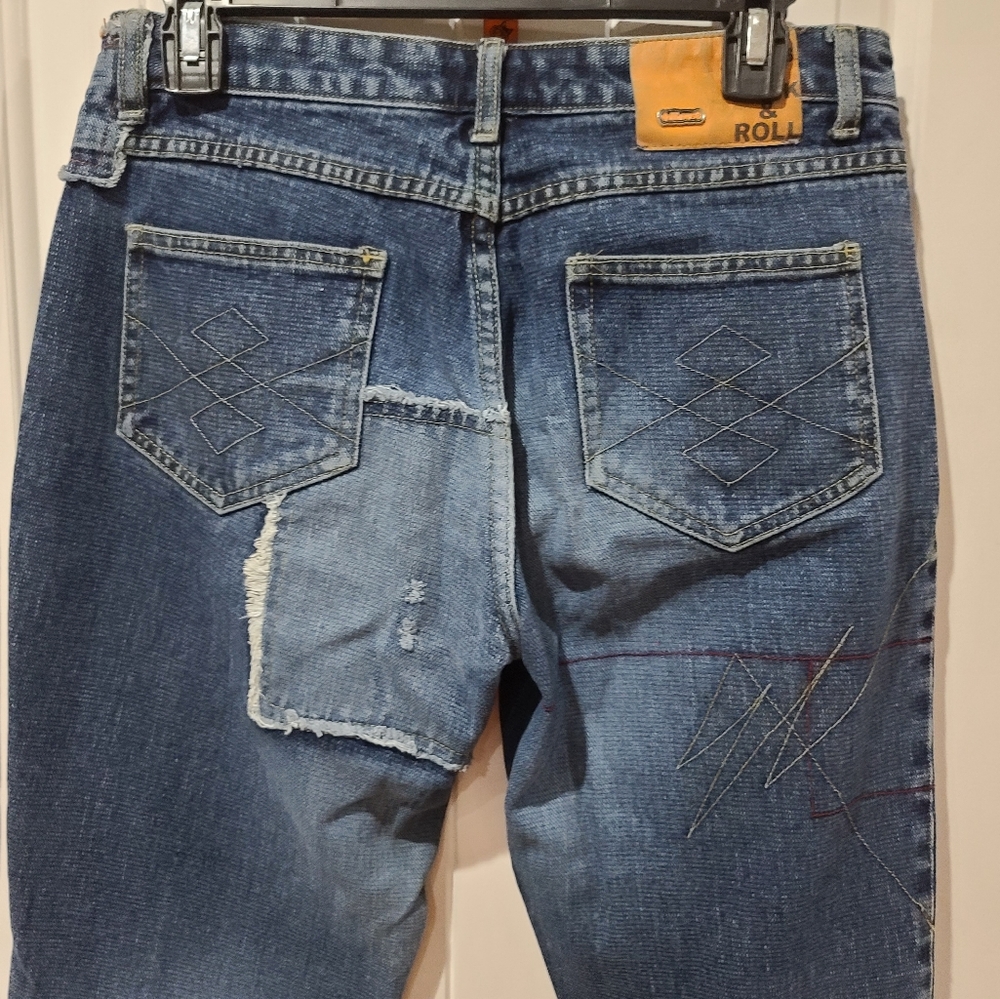 Dollhouse Patchwork Jeans - image 4